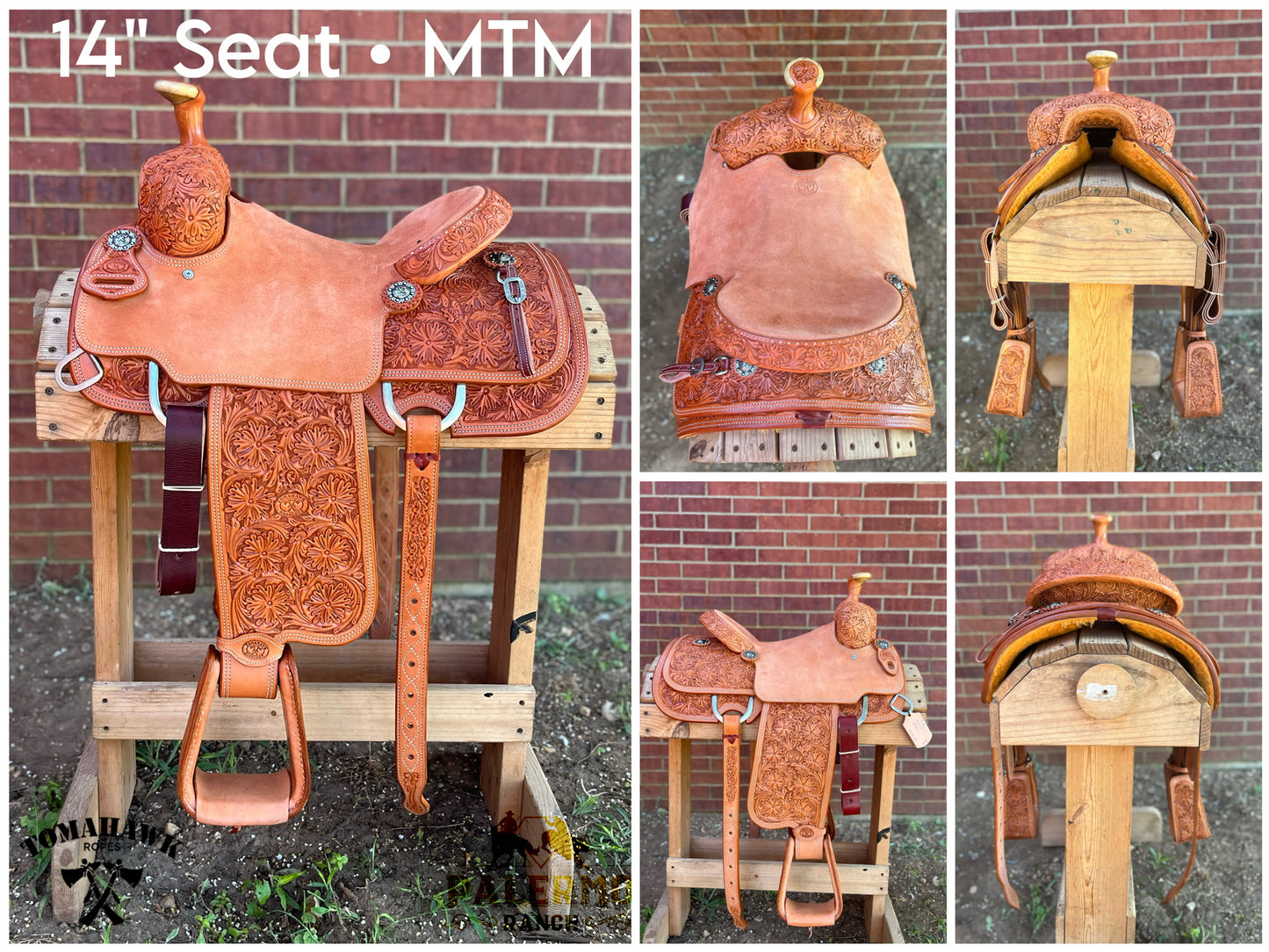 14.5” Roping Saddle