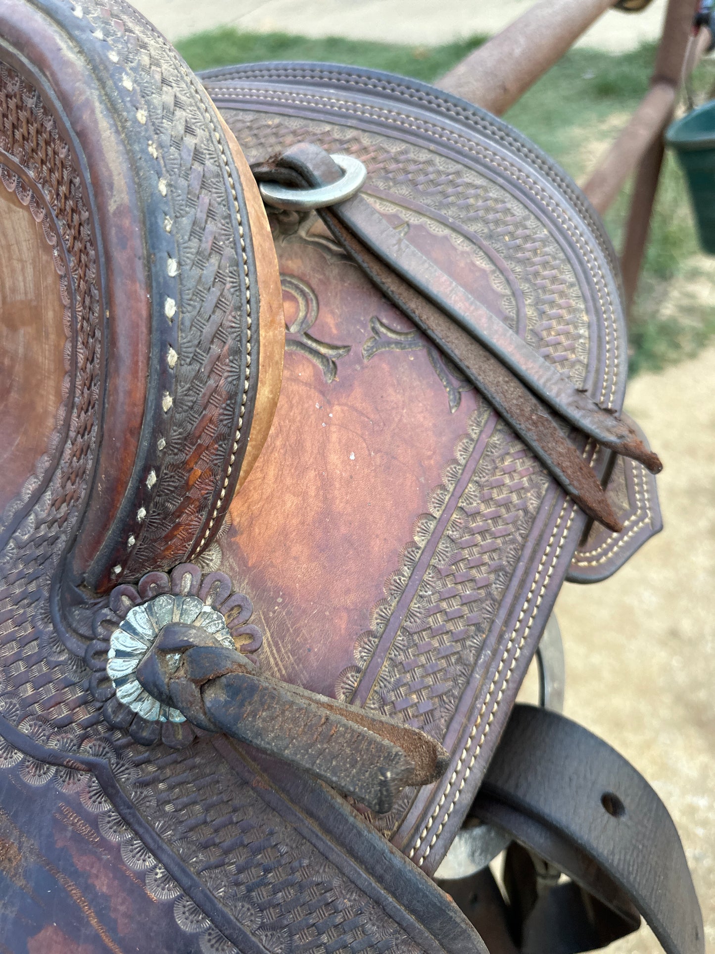 USED 14.5” Roping Saddle