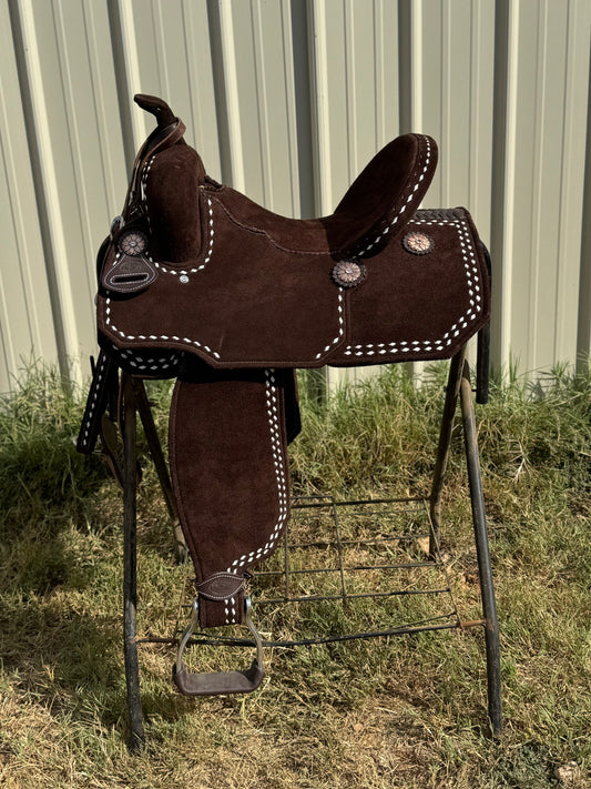 Lightweight Barrel Saddle - 14” - IN STOCK - Free Shipping