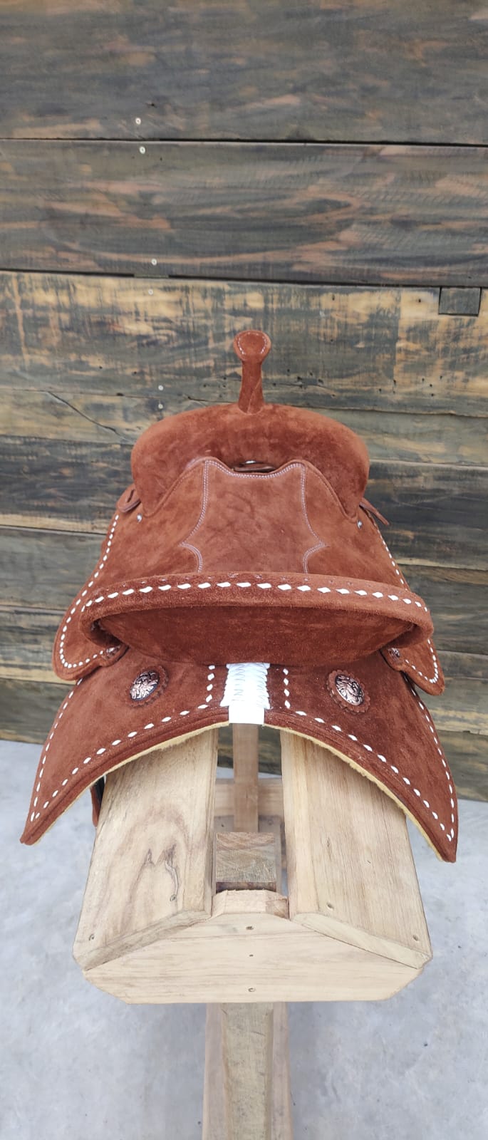 Lightweight Barrel Saddle - Rough Out Square