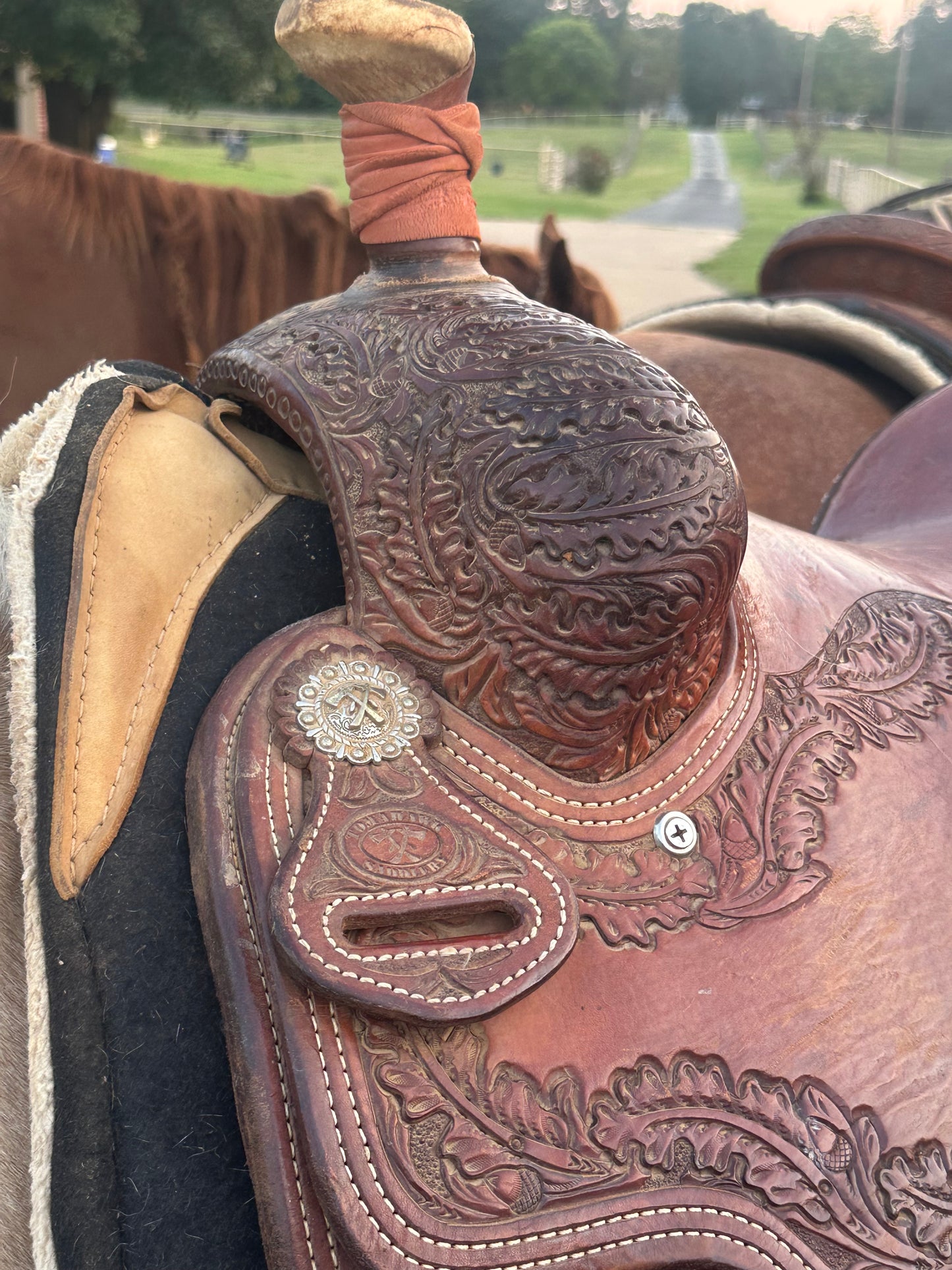 USED 14” Roping Saddle