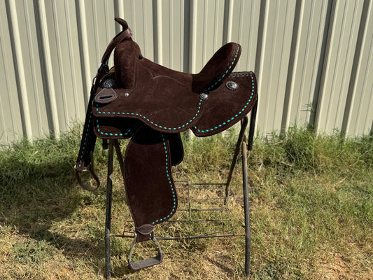 Lightweight Barrel Saddle - 15” - IN STOCK - Free Shipping