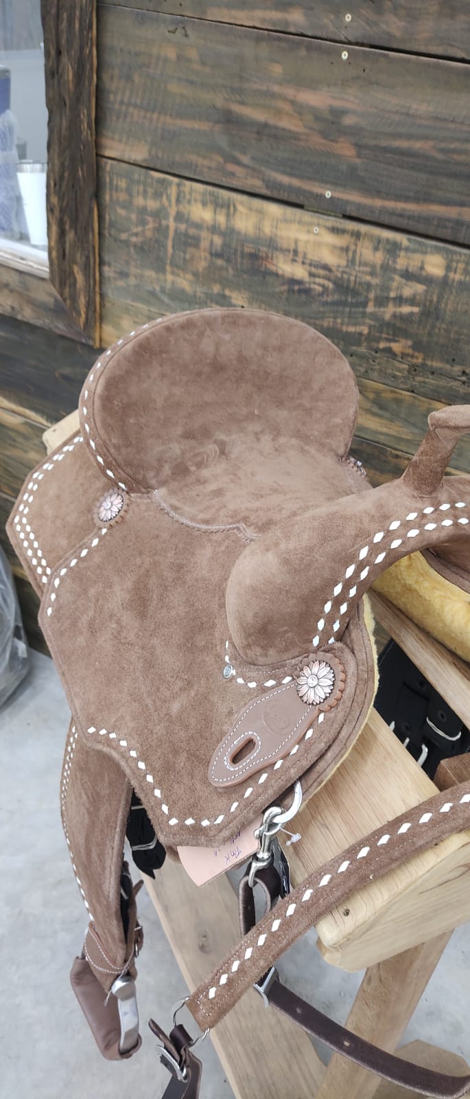 Lightweight Barrel Saddle - Light Brown