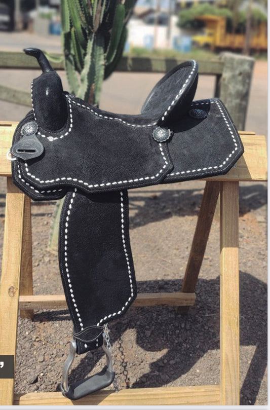 Lightweight Barrel Saddle - Black